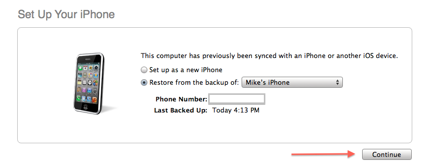 Download iOS 5 Restoring