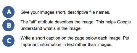 Google Cheat Sheet - SEO for images